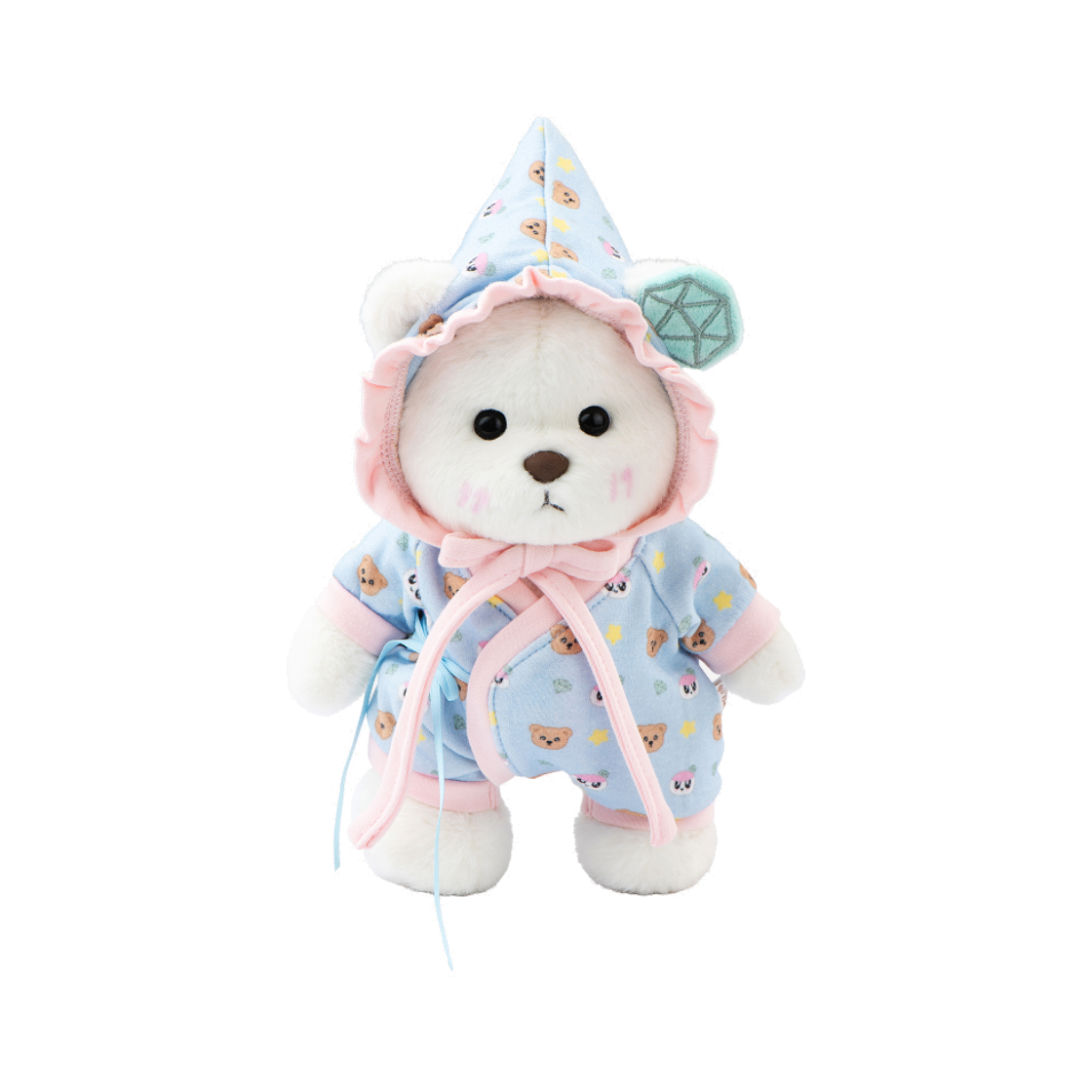 테디테일즈 세븐틴 봉봉이 콜라보 10주년 한정판 봉봉베어 S 세레니티(TeddyTales SEVENTEEN BONGBONGEE BONGBONG Bear 10th Anniversary Limited Edition S Serenity)