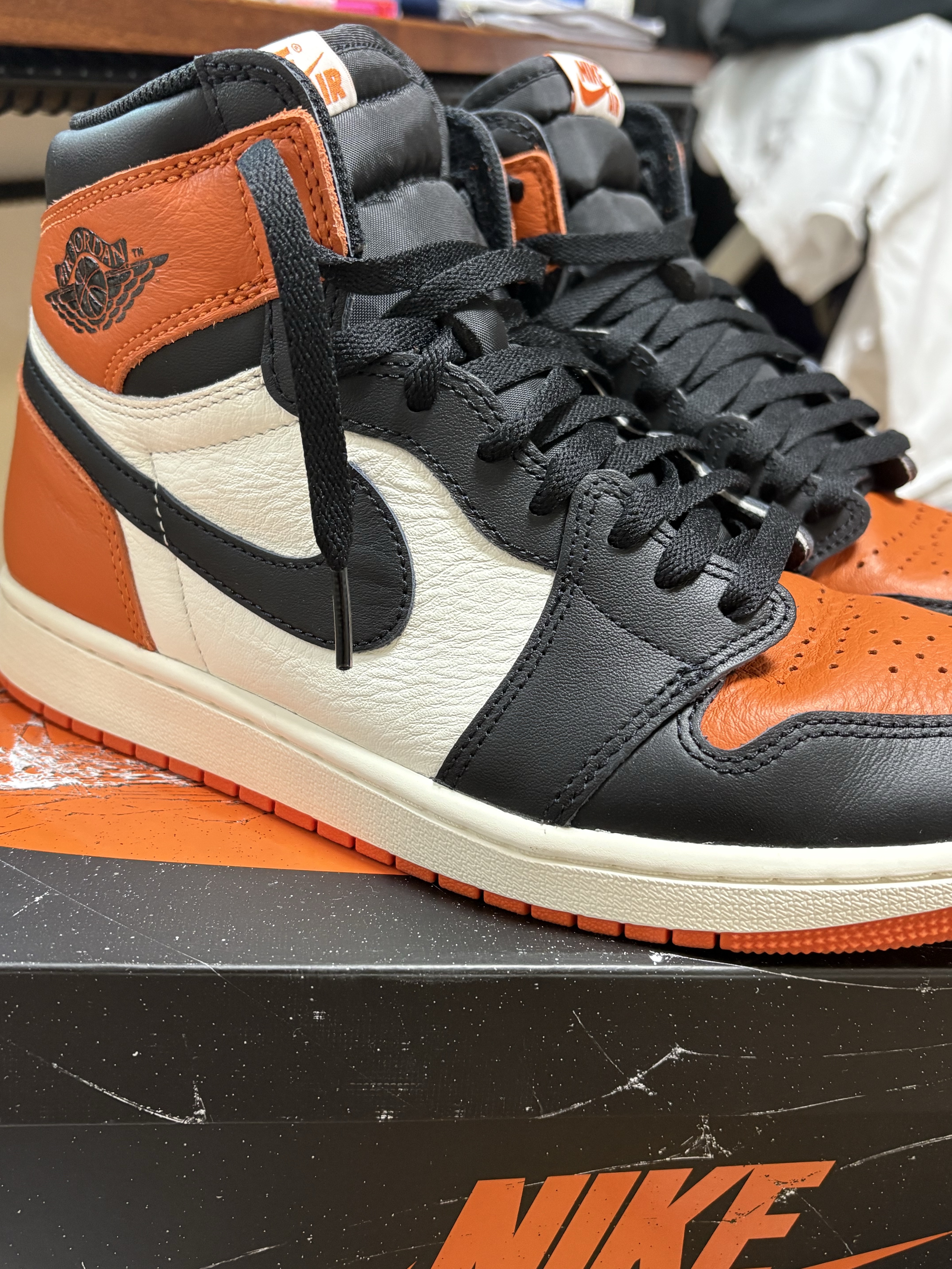 Jordan 1 Retro High OG Shattered Backboard 착용 스타일 - 3
