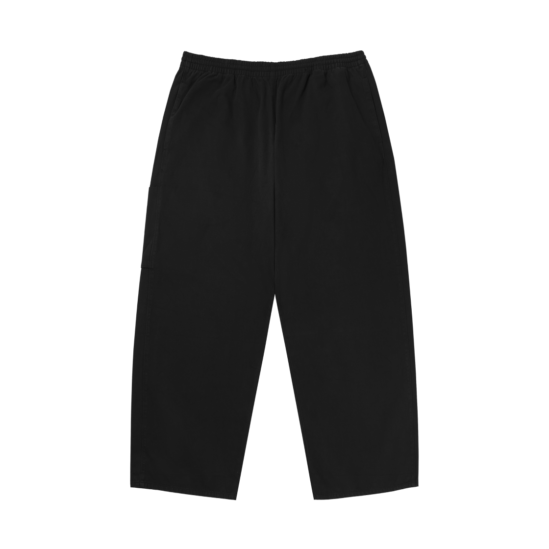 이지 갭 엔지니어드 바이 발렌시아가 사틴 카고 팬츠 블랙(Yeezy Gap Engineered By Balenciaga Sateen Cargo Pants Black)