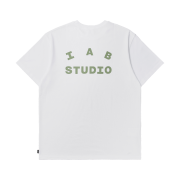 IAB Studio T-Shirt White Light Green