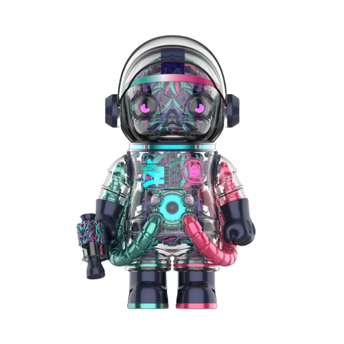 팝마트 메가 스페이스 몰리 x 클랏 에일리네그라 마젠타 400%(Pop Mart Mega Space Molly x Clot Alienegra Magenta 400%) - 1