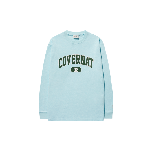 CO2501LT36SB Covernat Arch Logo Long Sleeve Sky Blue