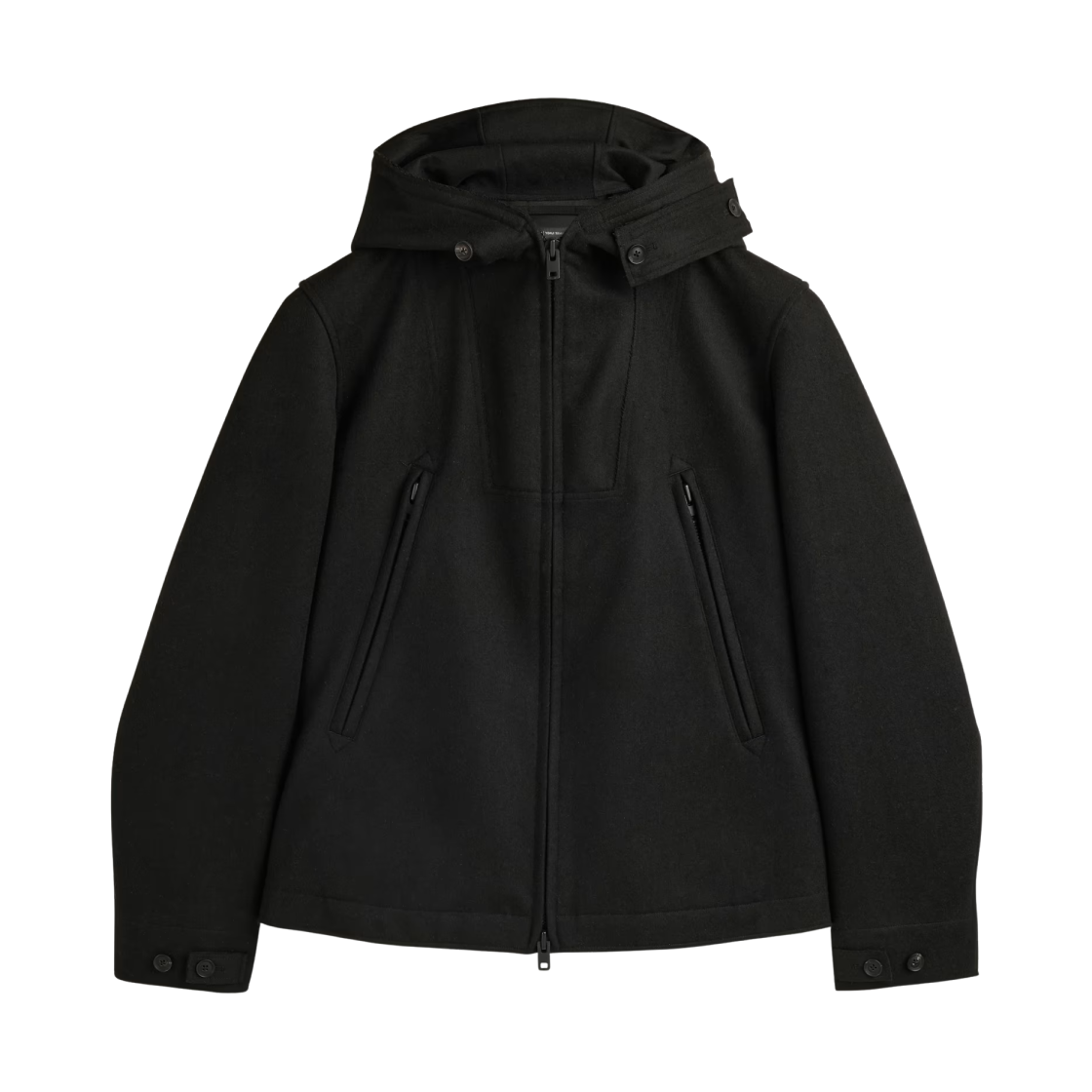 JX4821 Y-3 Melton Jacket Black