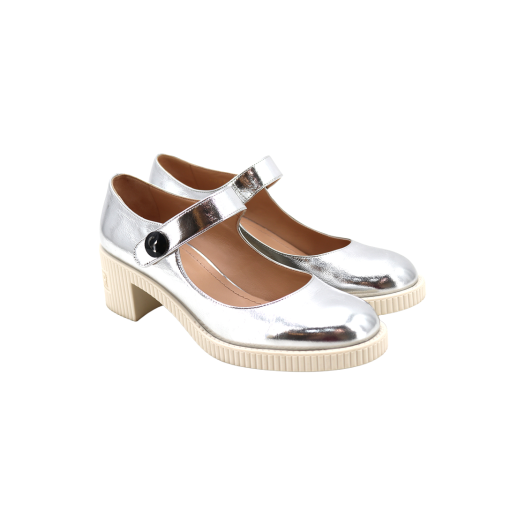 ITUQJ3SENCF7 Dior Mary Jane Silver Pumps