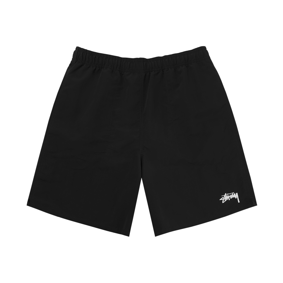 스투시 스탁 워터 쇼츠 블랙(Stussy Stock Water Shorts Black)