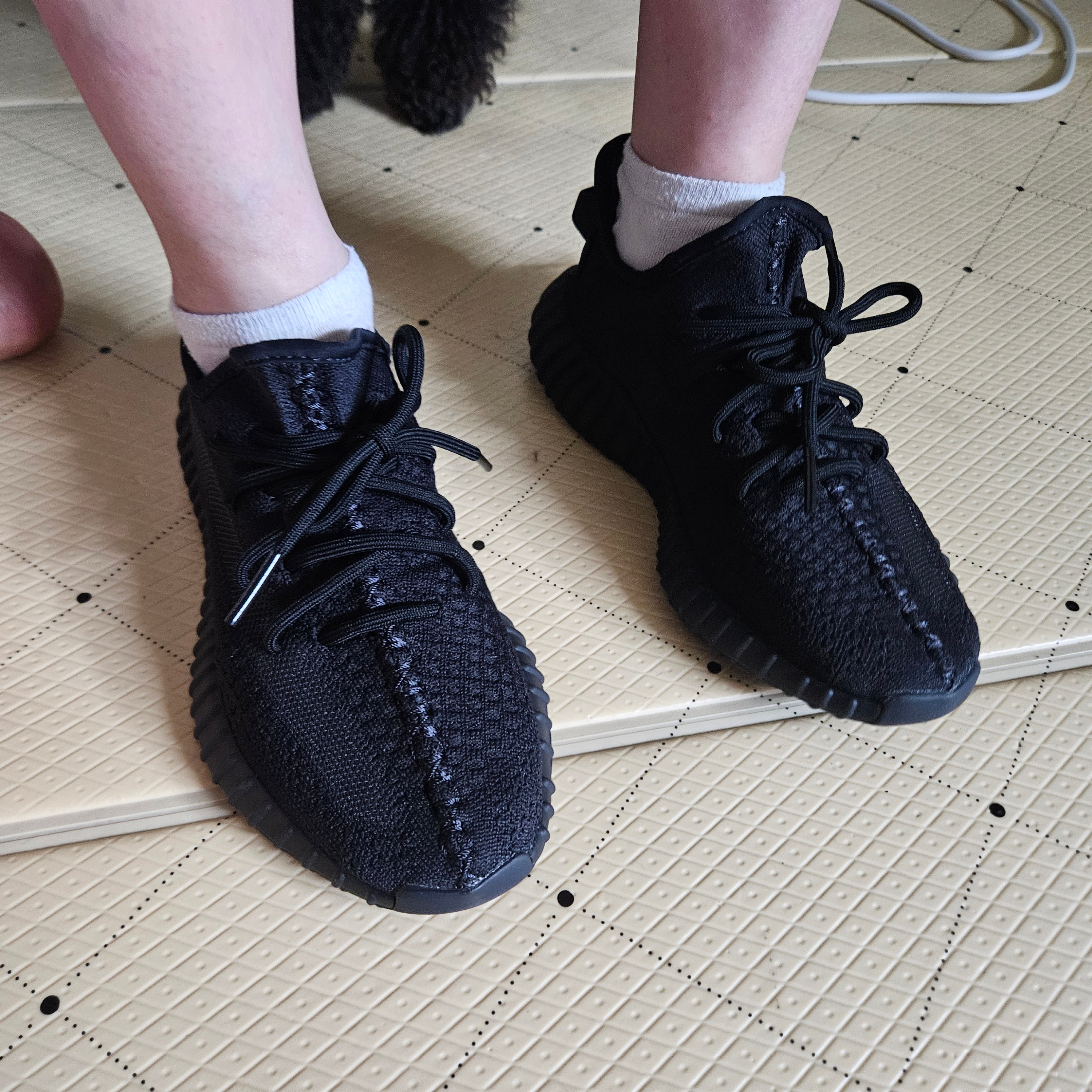 Adidas Yeezy Boost 350 V2 Onyx 착용 스타일