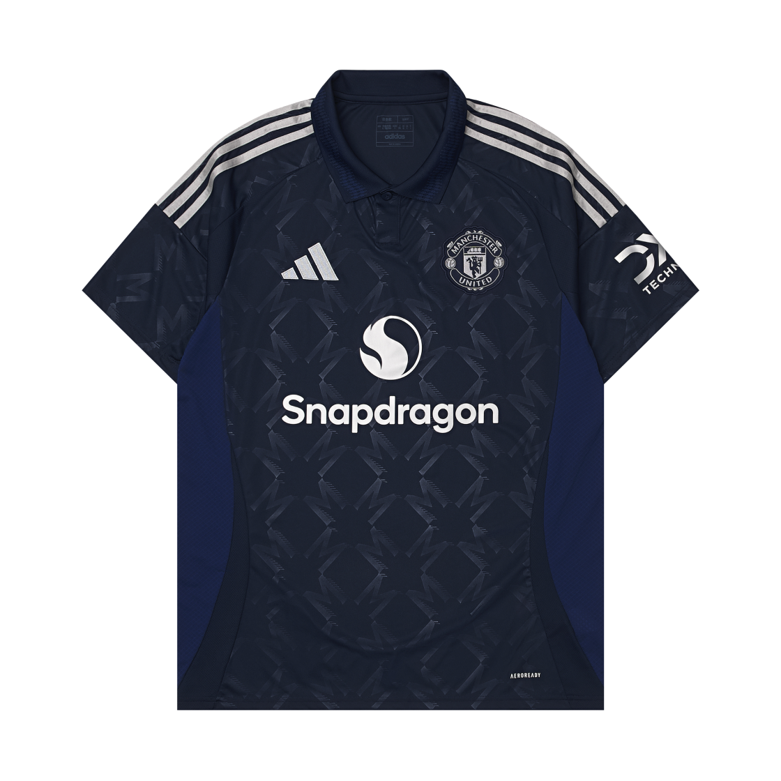 아디다스 맨체스터 유나이티드 2024/25 어웨이 저지 나이트 인디고 - KR 사이즈 (논 마킹 버전)(Adidas Manchester United 2024/25 Away Jersey Night Indigo - KR Sizing (Non Marking Ver.))