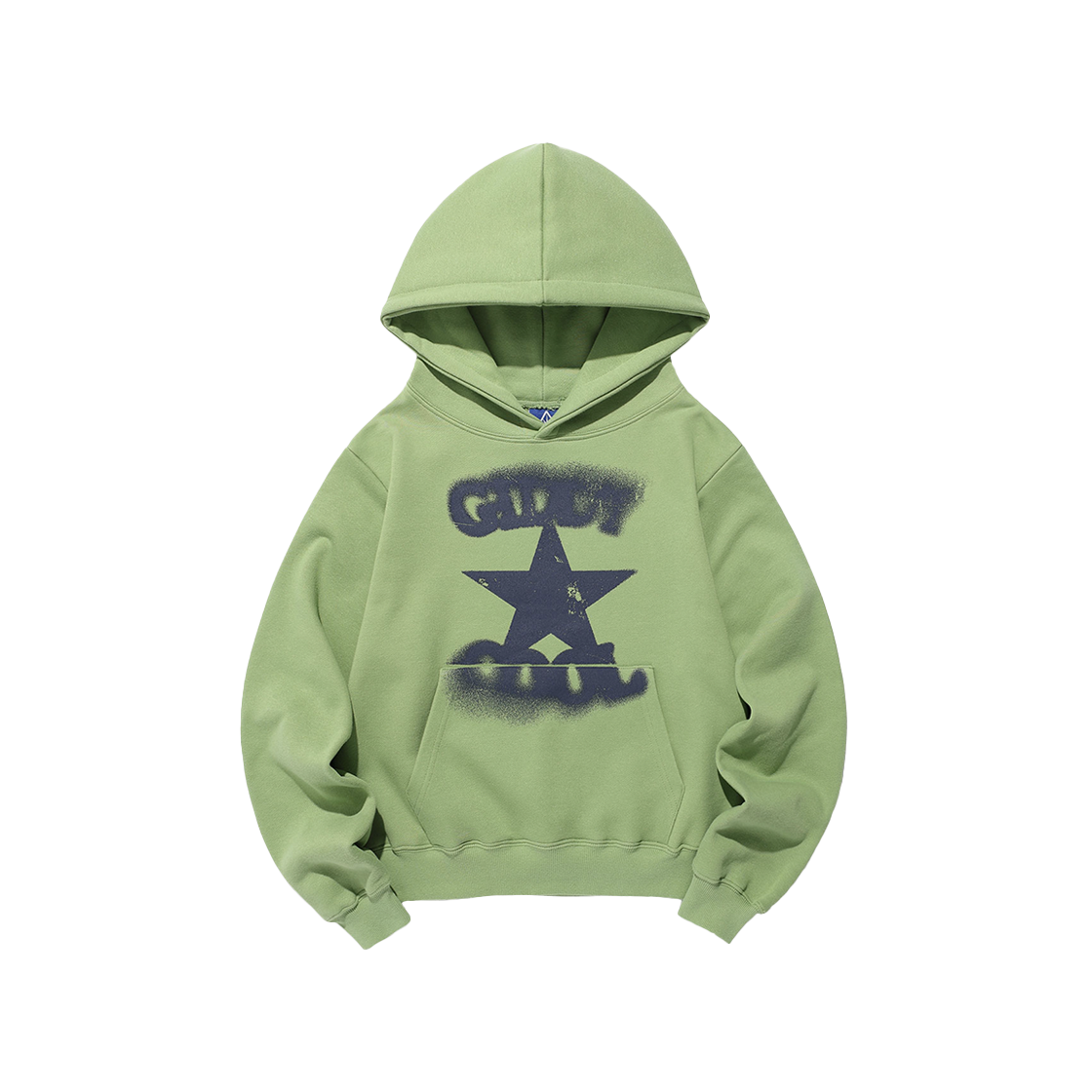IK2FSMM408AGE ISTKUNST G&C Star Hoodie Light Green