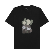 Uniqlo UT x Kaws Short Sleeve Graphic T-Shirt Black - KR