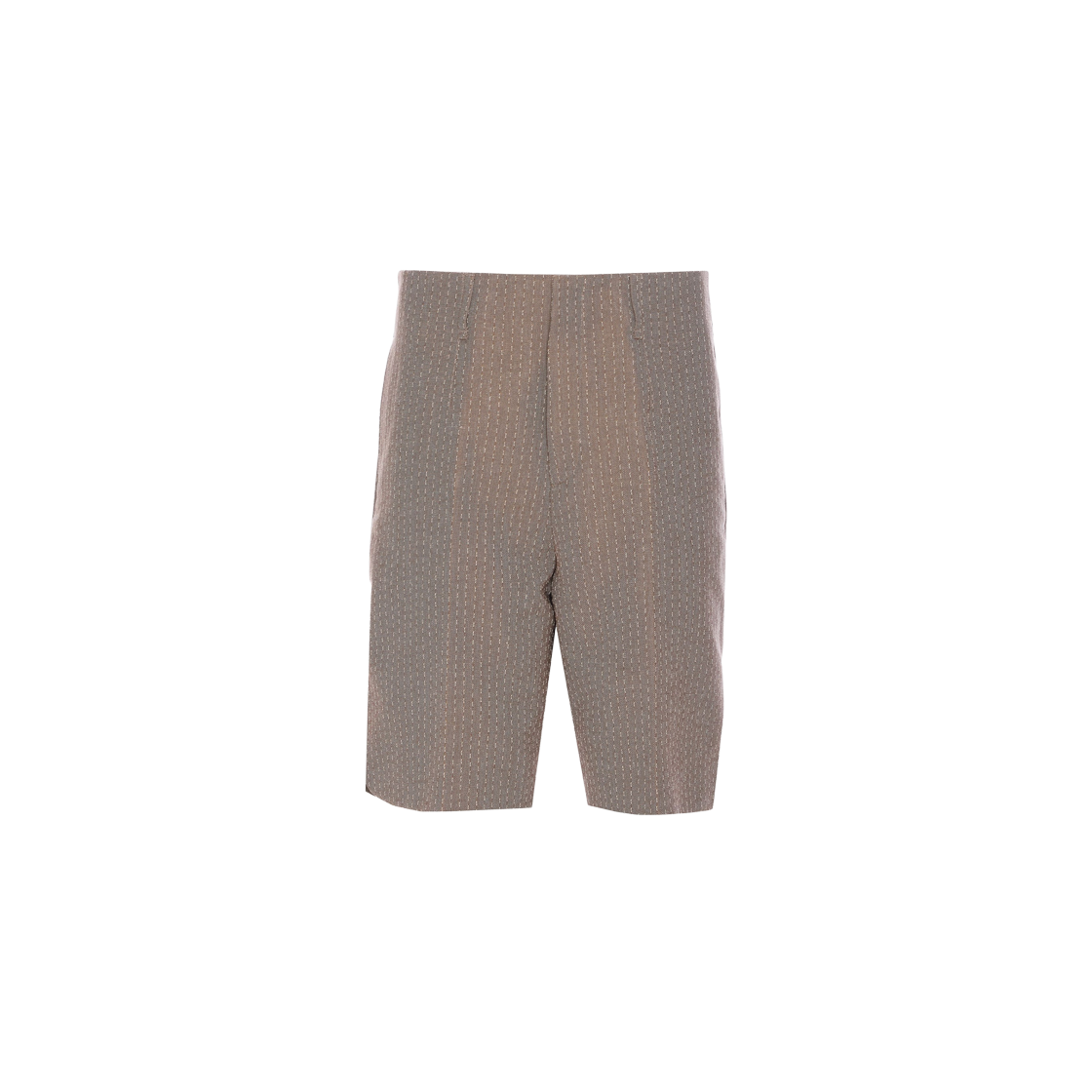 FB1047AU6PF1RXP Fendi Bermuda Fabric Shorts Beige