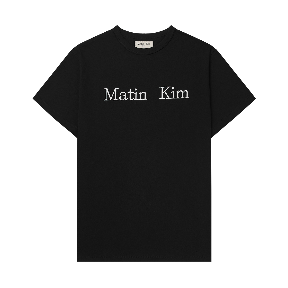 마뗑킴 로고 탑 블랙(Matin Kim Logo Top Black)