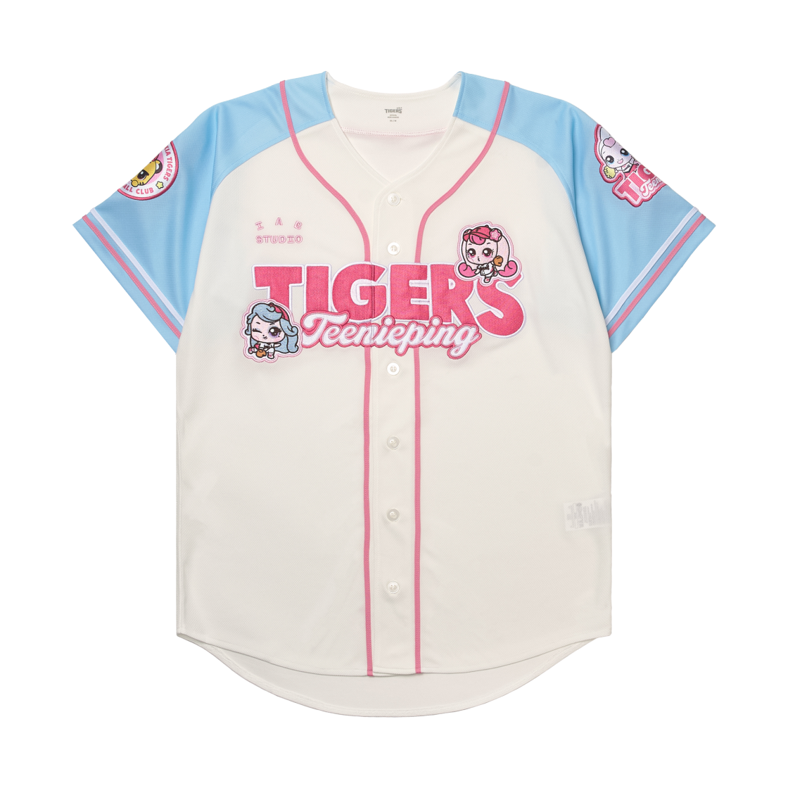 기아 타이거즈 x 캐치! 티니핑 x 아이앱 스튜디오 레플리카 티니핑 유니폼 스카이 블루 (논 마킹 버전)(Kia Tigers x Catch! Teenieping x IAB Studio Replica Teenieping Uniform Sky Blue (Non Marking Ver.))