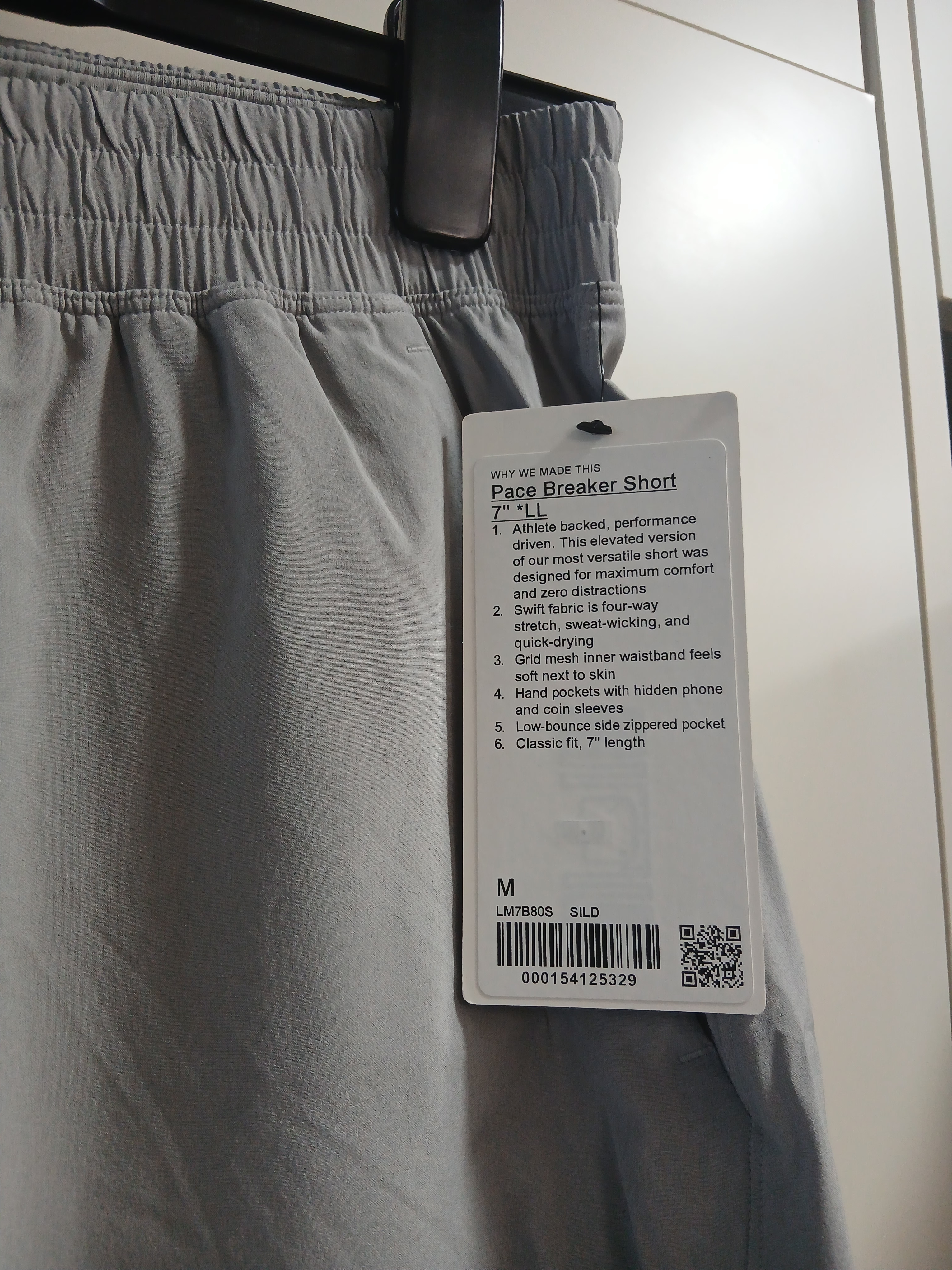 Lululemon Pace Breaker Linerless Shorts 7 Inch Black 착용 스타일 - 8