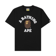 BAPE College T-Shirt Black