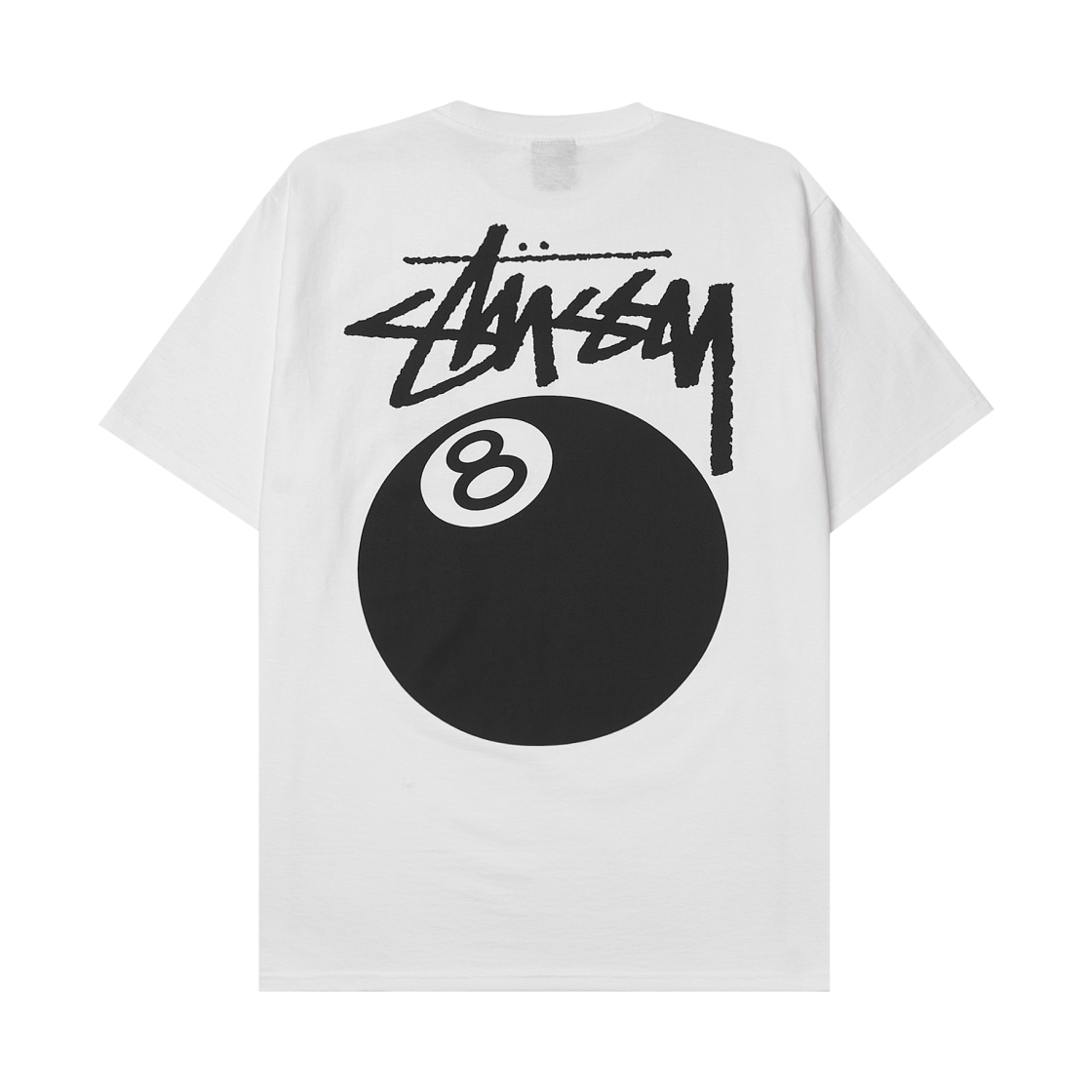 스투시 8볼 티셔츠 화이트(Stussy 8 Ball T-Shirt White)