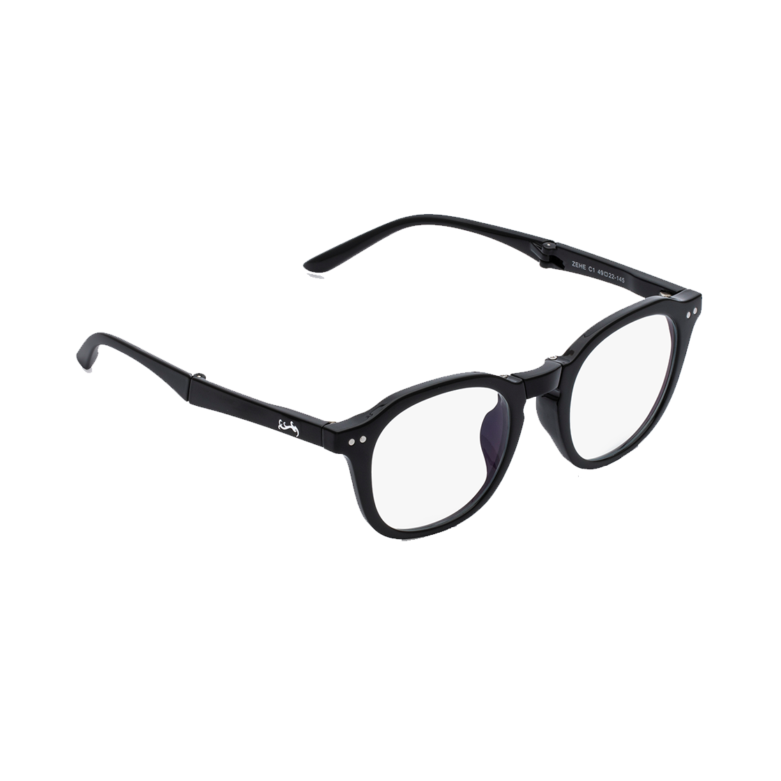 리끌로우 제헤 안경 블랙 블루라이트(RECLOW Zehe Glass Black Blue Light) - 3