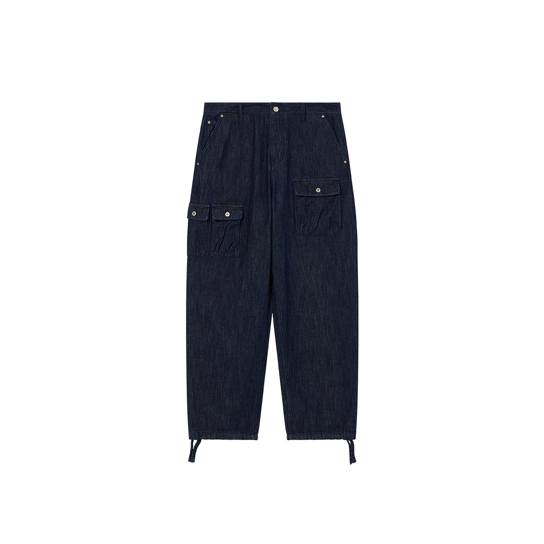 CO2501PT09IN Covernat Semi Wide-Fit Utility Pocket Pants Indigo