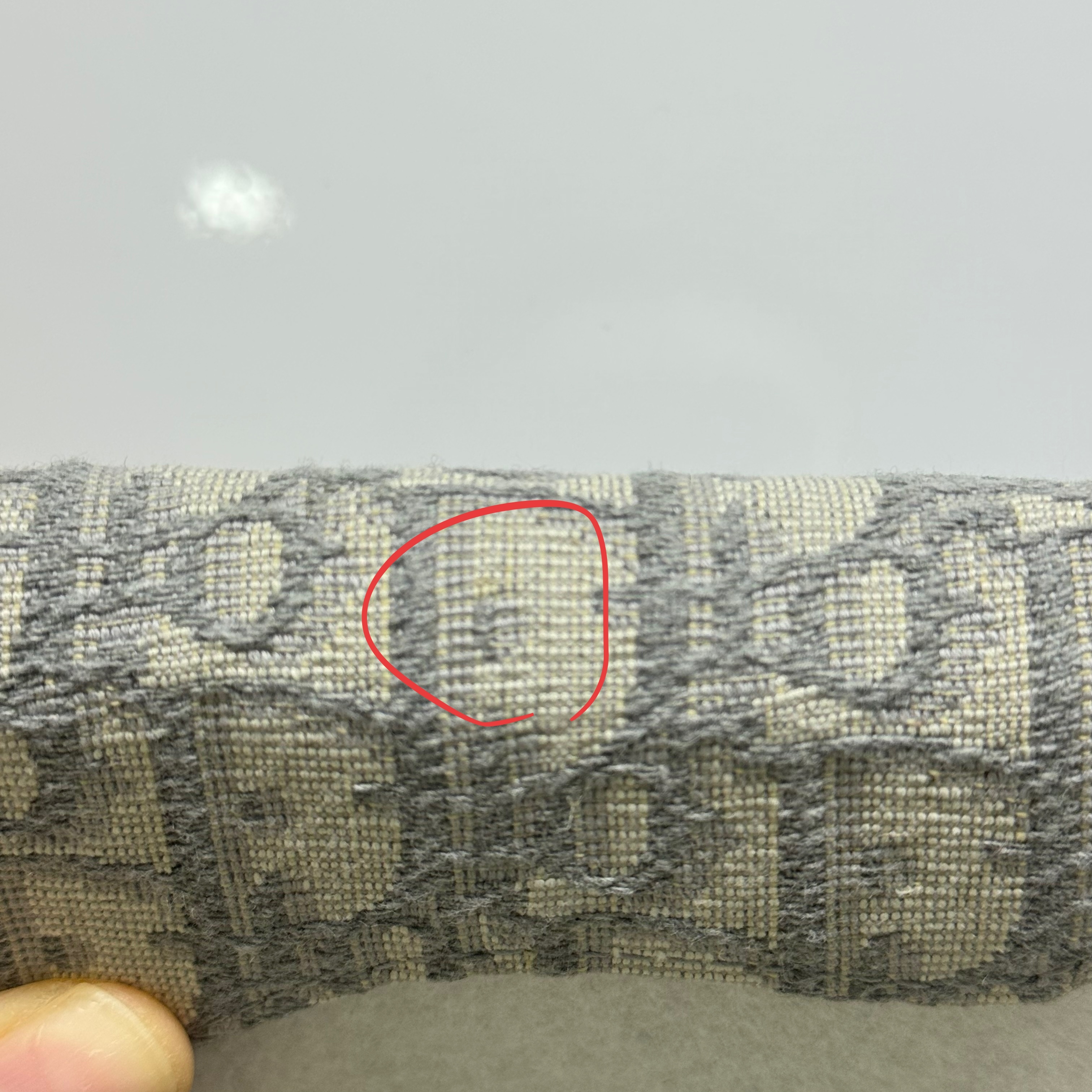 Dior Saddle Flap Card Holder Grey Dior Oblique Jacquard 착용 스타일 - 2
