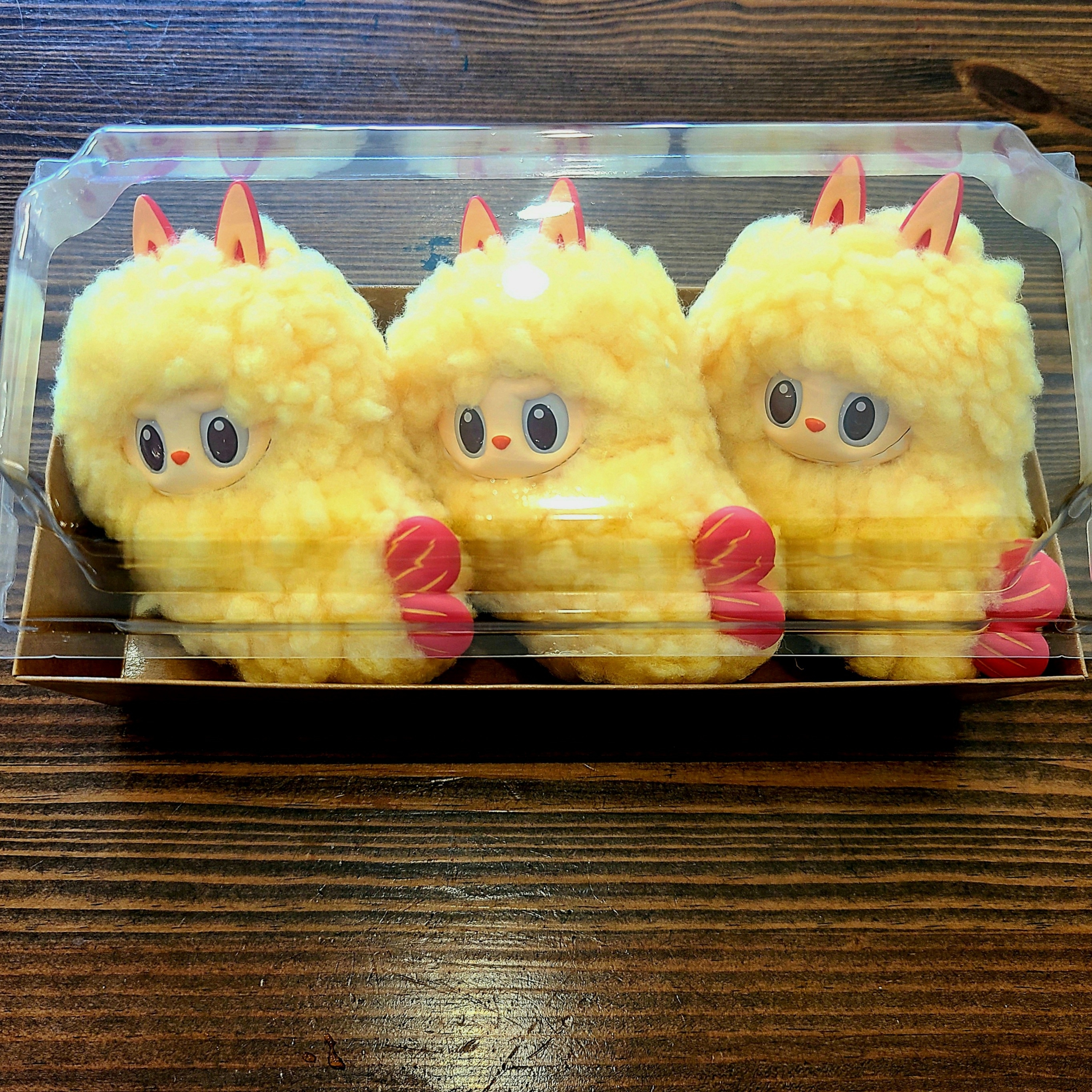 Pop Mart Labubu The Monsters Wacky Mart Series Figures Fried Shrimp (Opened Case) 착용 스타일