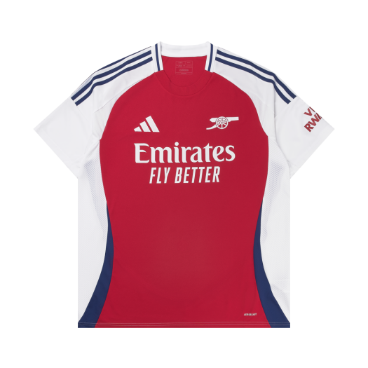 IT6141 Adidas Arsenal 2024/25 Home Jersey Better Scarlet White - KR Sizing (Non Marking Ver.)