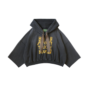 Kapital Devil Hoodie Marley Talkin' Blues Black