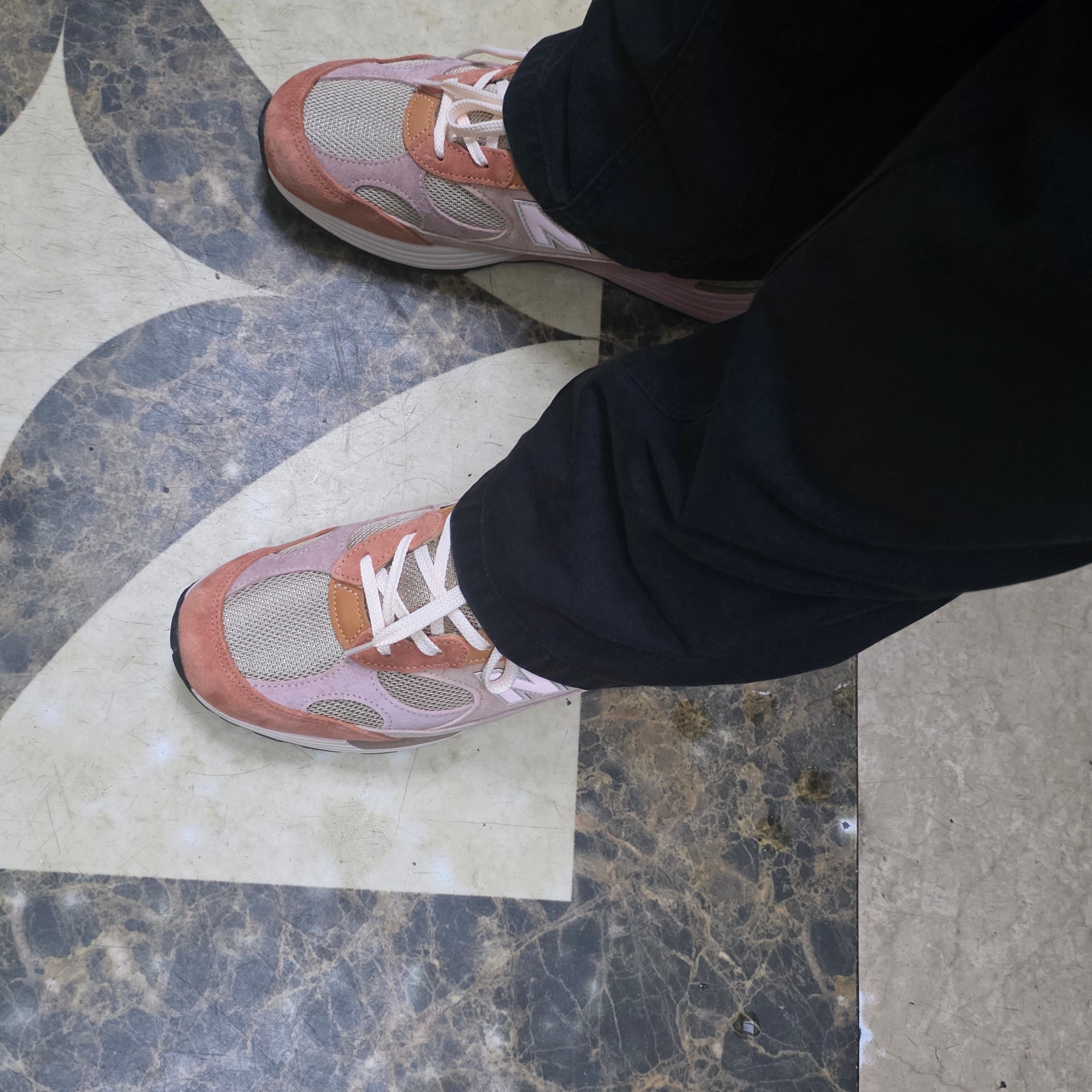 New Balance x Joe Freshgoods 992 Made in USA Aged Well 착용 스타일