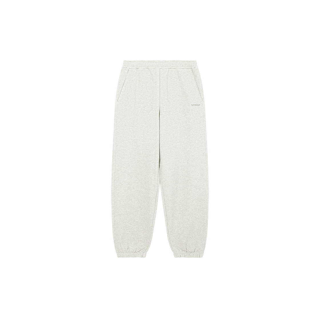 CO2501PT01OT Covernat Regular-Fit Authentic Logo Sweat Jogger Pants Oatmeal