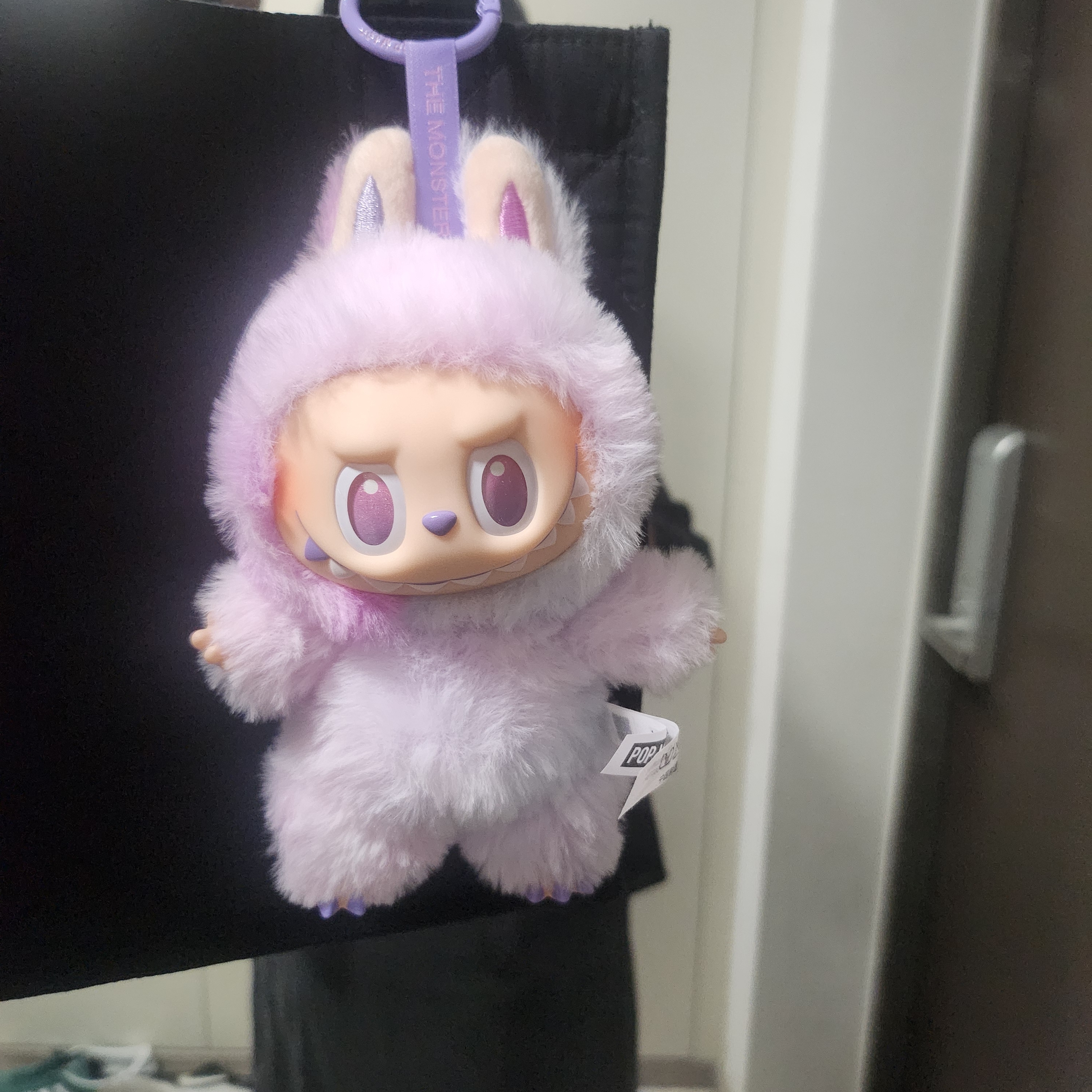 Pop Mart Labubu The Monsters Highlight Series Luck Keyring (Opened Case) 착용 스타일