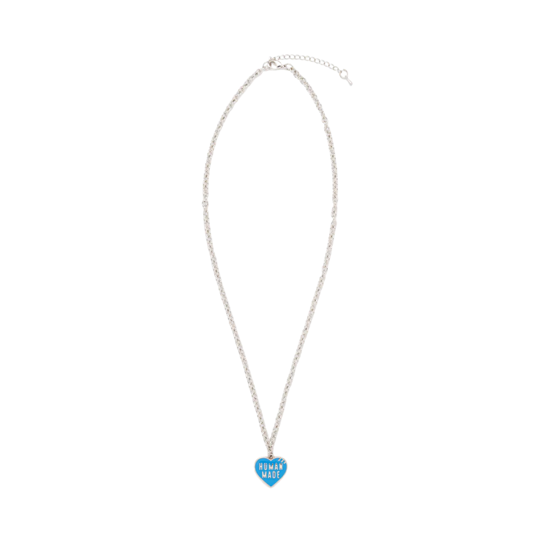 HM29GD157 Human Made Heart Necklace Blue