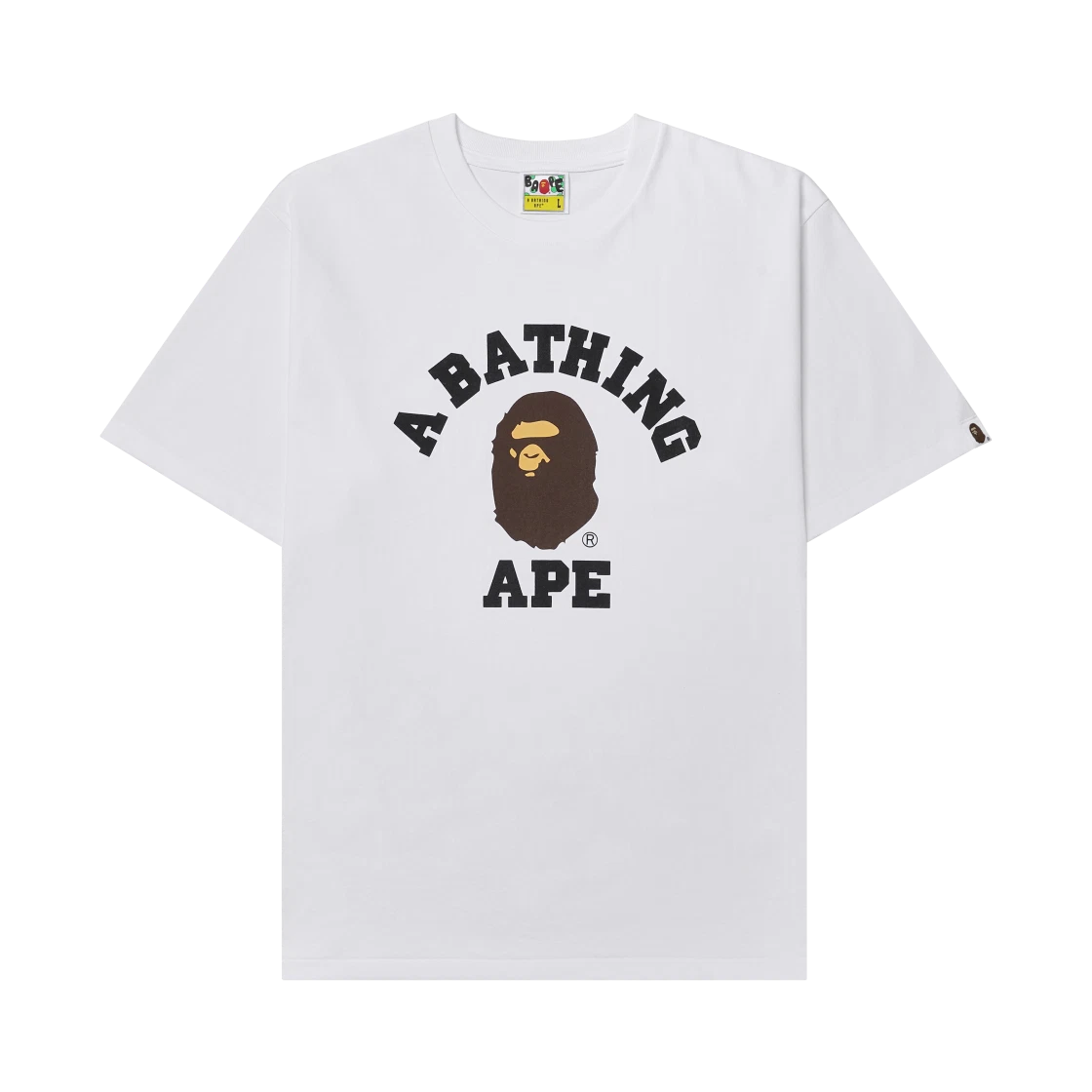 BAPE BAPE College T-Shirt White · S