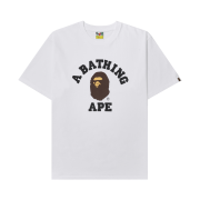 BAPE College T-Shirt White