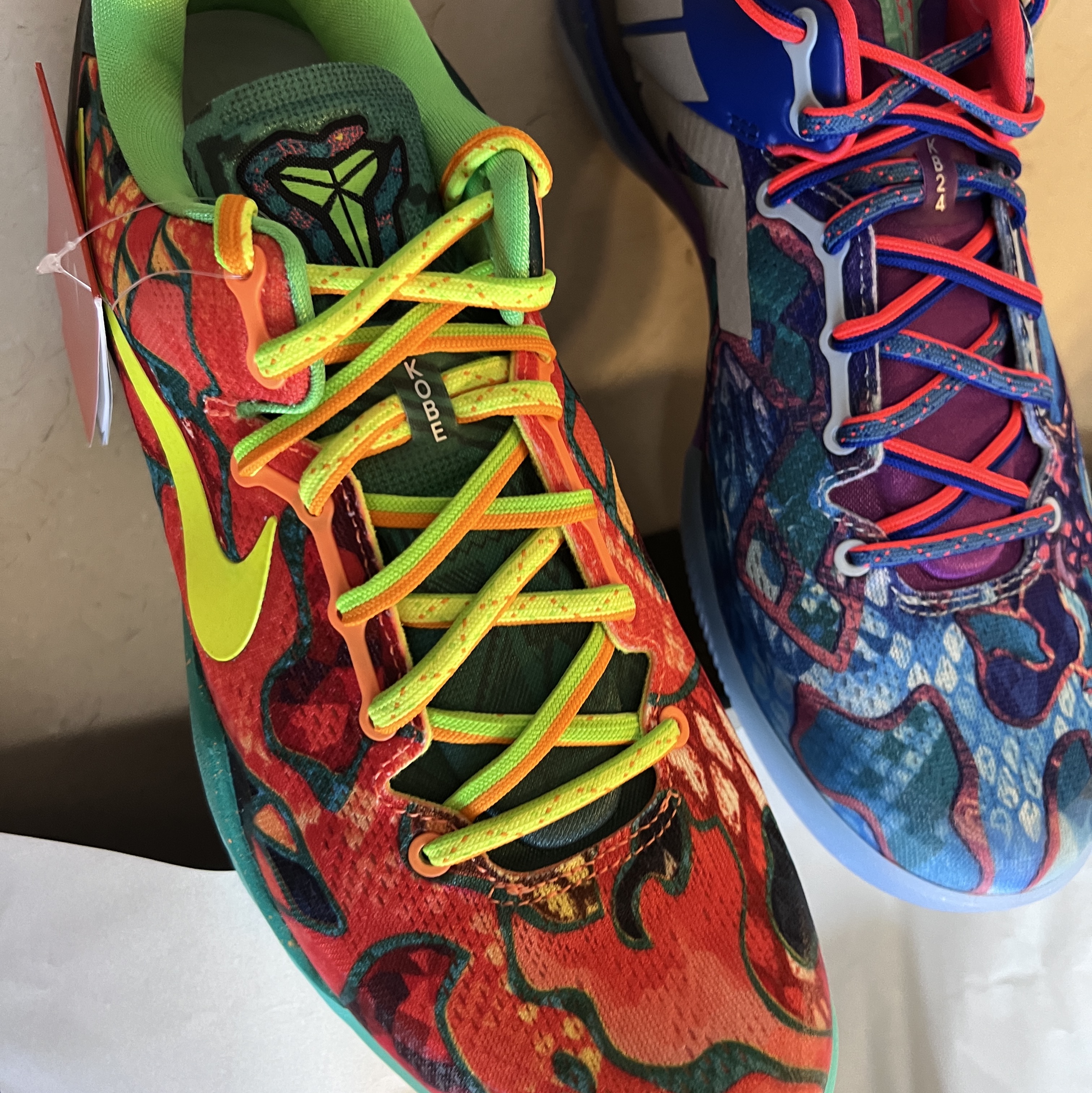 Nike Kobe 8 Protro What the Kobe 착용 스타일