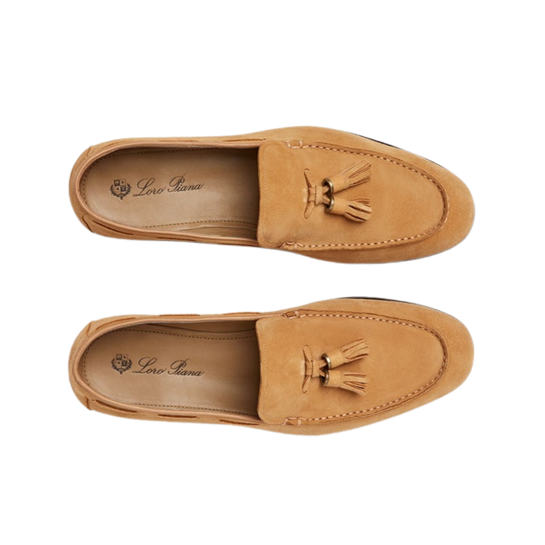 로로 피아나 카프스킨 프란시스 워크 로퍼 클래식 카멜(Loro Piana Calfskin Francis Walk Loafers Classic Camel) - 2