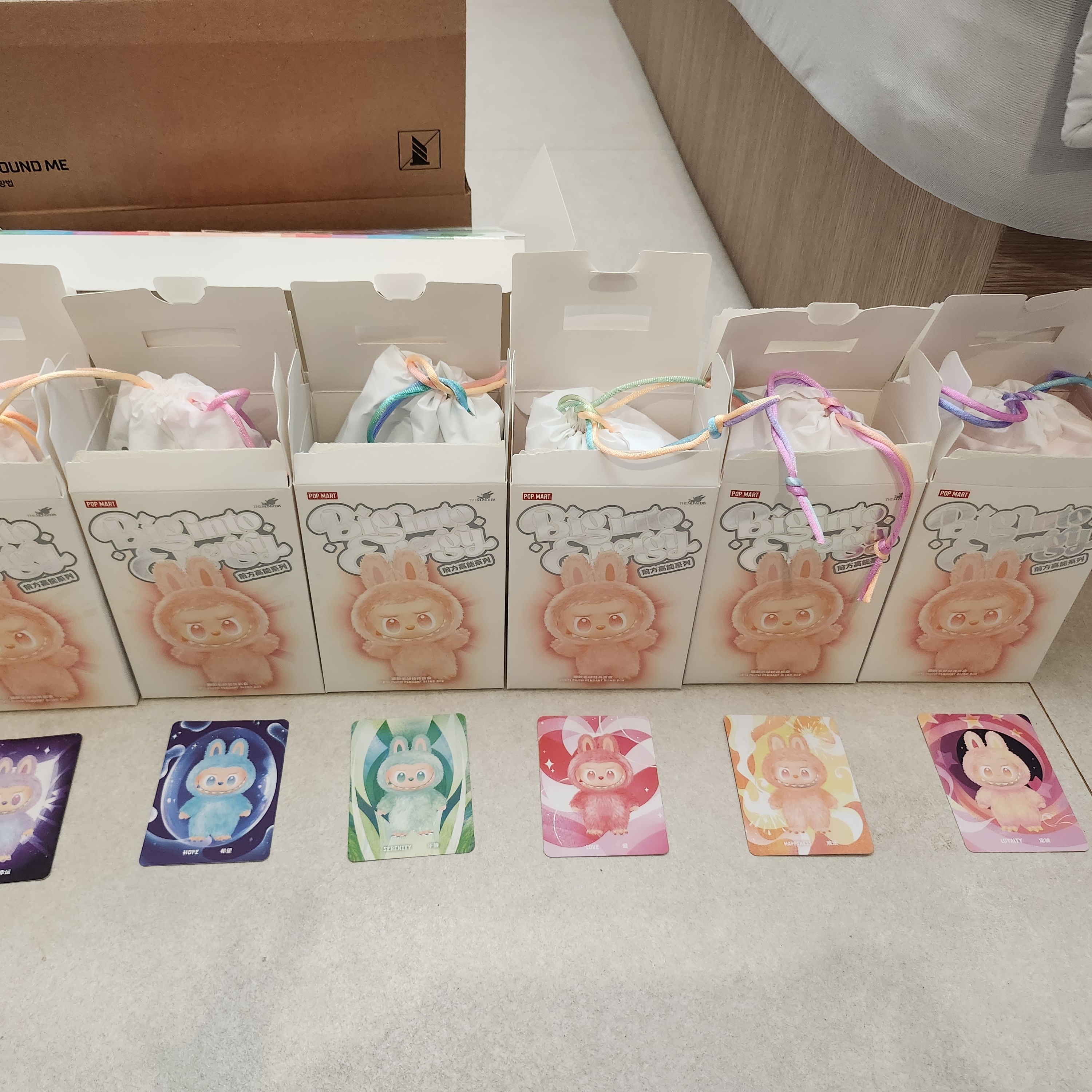 Pop Mart Labubu The Monsters Highlight Series Sealed Case (6 Blind Boxes) 착용 스타일