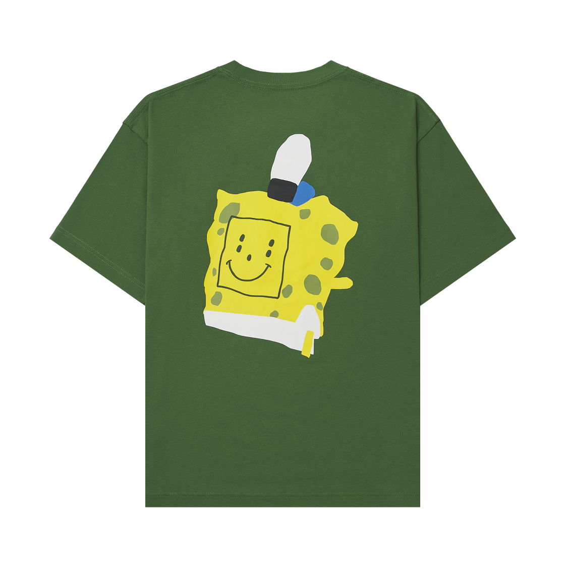 유니클로 UT x CPFM x 스폰지밥 그래픽 티셔츠 B 올리브 - JP(Uniqlo UT x CPFM x SpongeBob Graphic T-Shirt B Olive - JP) - 2