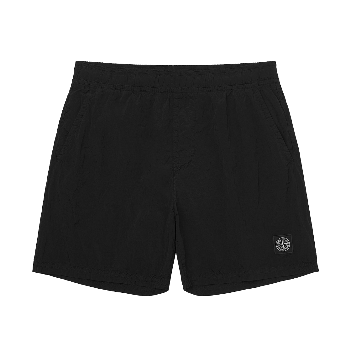 K1S15B1000-09S0043-V0029 Stone Island B100009 Nylon Metal in Econyl Pocket Details Regular Fit Swim Trunks Black - 25SS