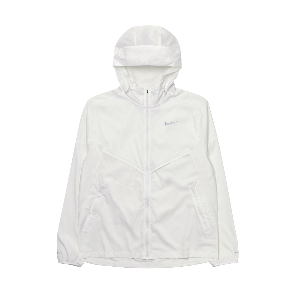 나이키 윈드러너 리펠 러닝 자켓 화이트 - 아시아(Nike Windrunner Repel Running Jacket White - Asia)