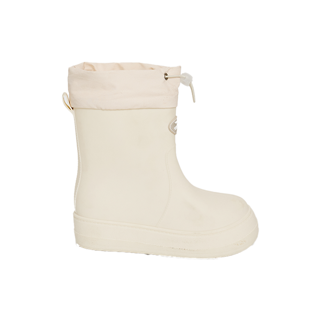 RECLOW Re-rain Shirring Boots Ivory RECLOW Re-rain Shirring Boots Ivory