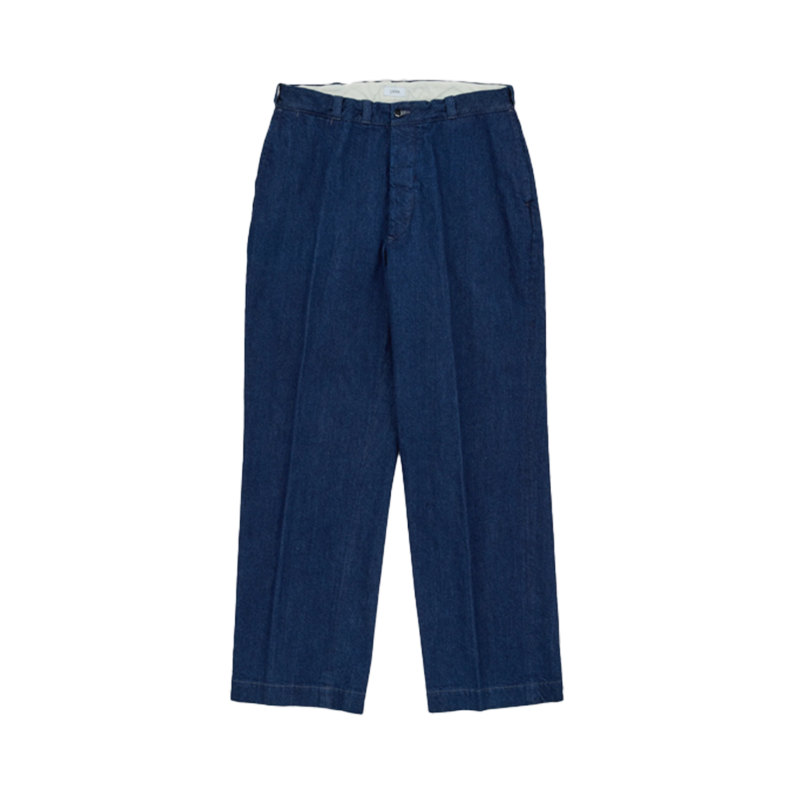 시오타 데님 슬랙스 네이비 - 25SS(Ciota Denim Slacks Navy - 25SS)