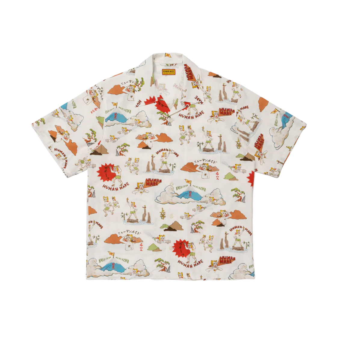 휴먼 메이드 케이코 소오토메 숏슬리브 셔츠 화이트(Human Made Keiko Sootome S/S Shirt White) - 1