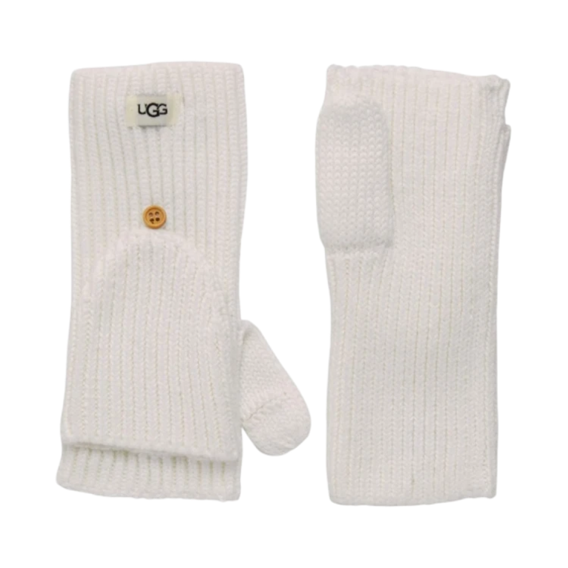 (W) 어그 코지 니트 플립 미튼 아이보리((W) UGG Cozy Knit Flip Mitten Ivory)