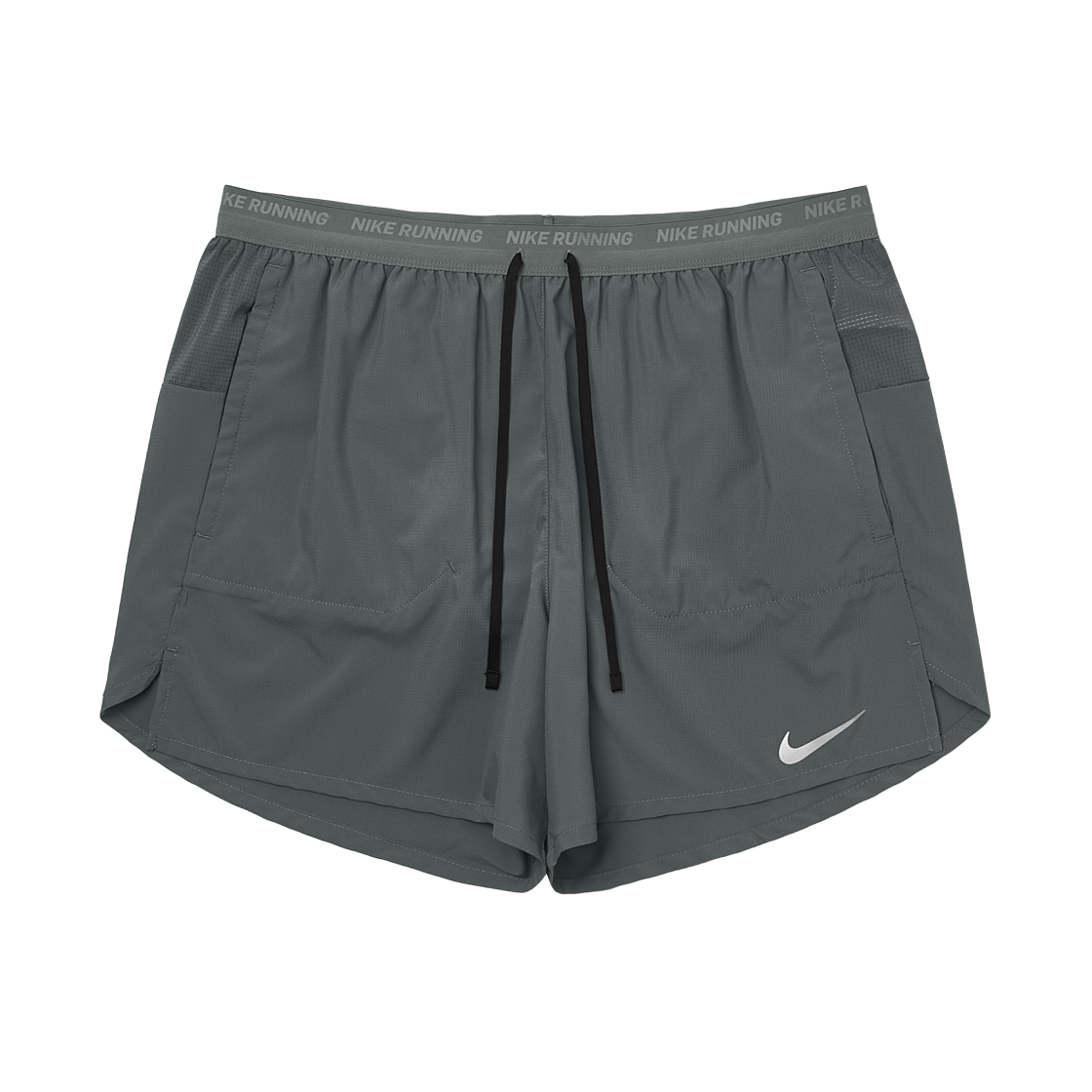 나이키 드라이핏 스트라이드 5인치 브리프 라인드 러닝 쇼츠 스모크 그레이 블랙 - 아시아(Nike Dri-Fit Stride 5 Inch Brief Lined Running Shorts Smoke Grey Black - Asia)
