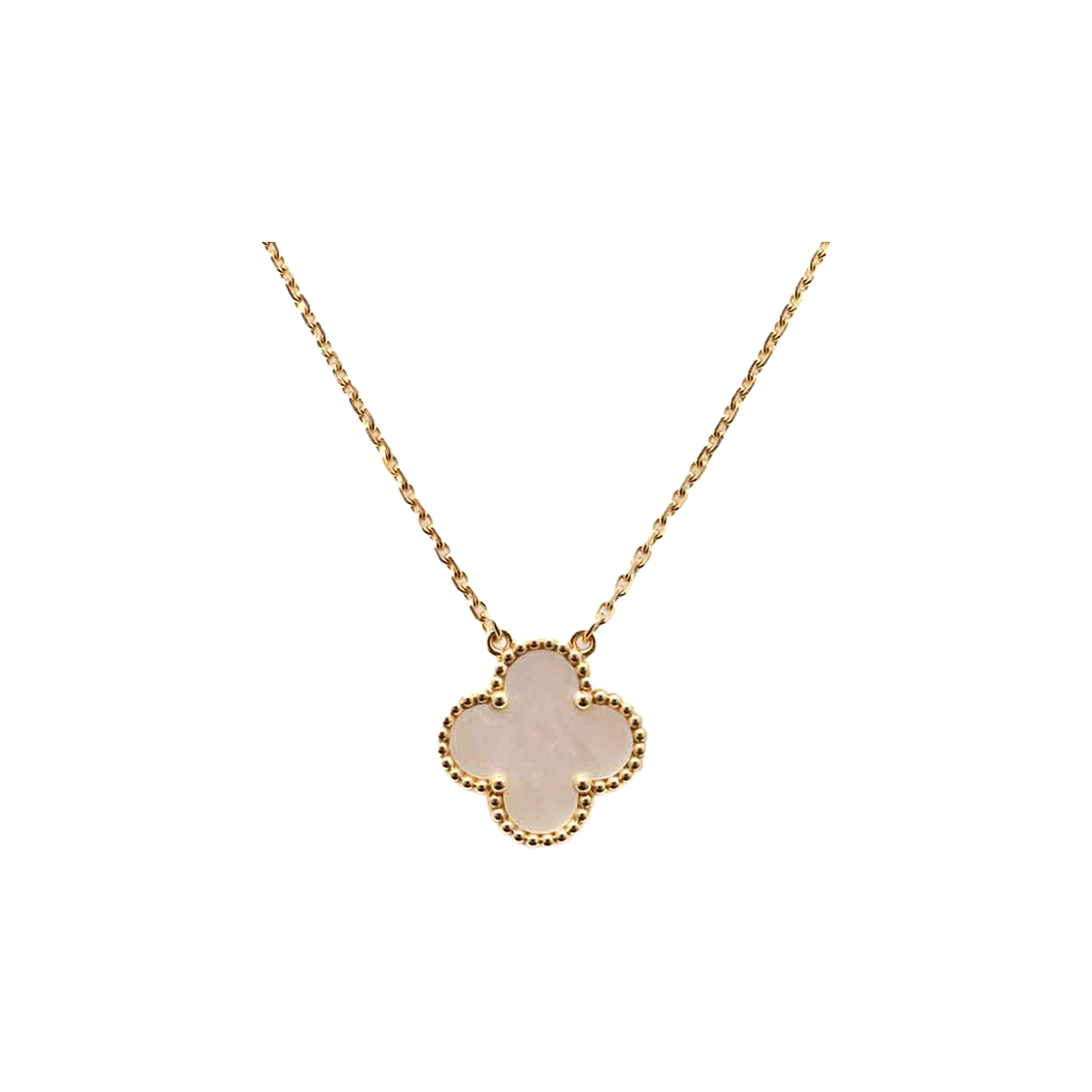 ITBBV4BRA5QN Van Cleef & Arpels & Arpels Alhambra Mother-of-Pearl Necklace