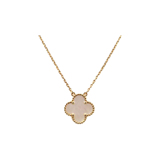 ITBBV4BRA5QN [B등급] Van Cleef & Arpels & Arpels Vintage Vintage Alhambra Mother-of-Pearl Necklace