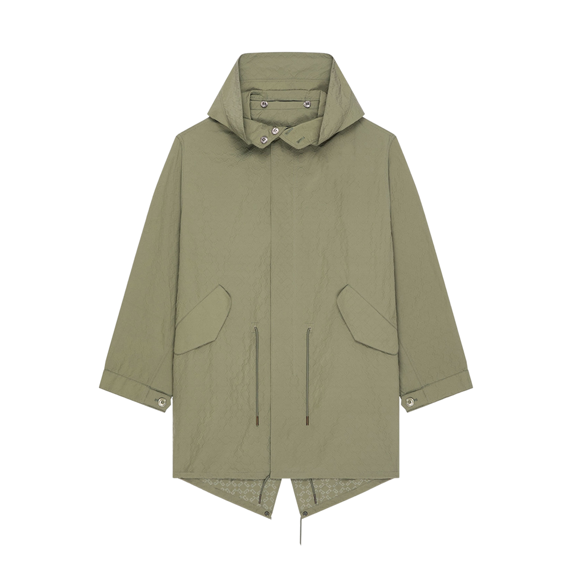 지방시 모노그램 텍스쳐드 파카 그린(Givenchy Monogram Textured Parka Green)