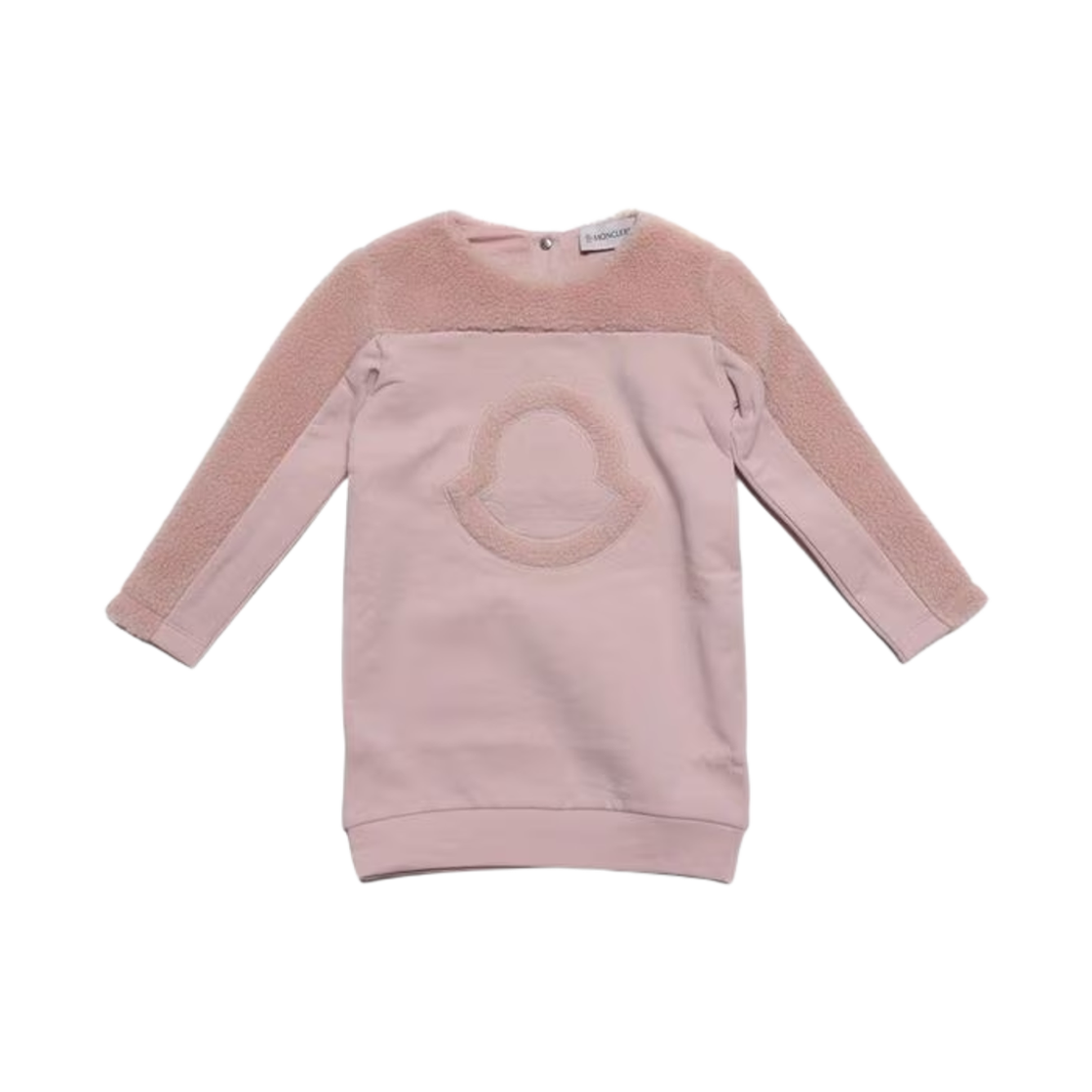 (키즈) 몽클레르 아비토 스웨트셔츠 파우더 핑크 - 21FW((Kids) Moncler Abito Sweatshirt Powder Pink - 21FW) - 1