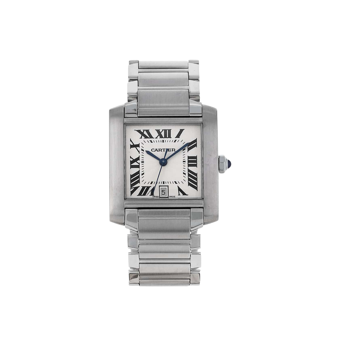 W51002Q3 Cartier Tank Francaise Watch Automatic Silver