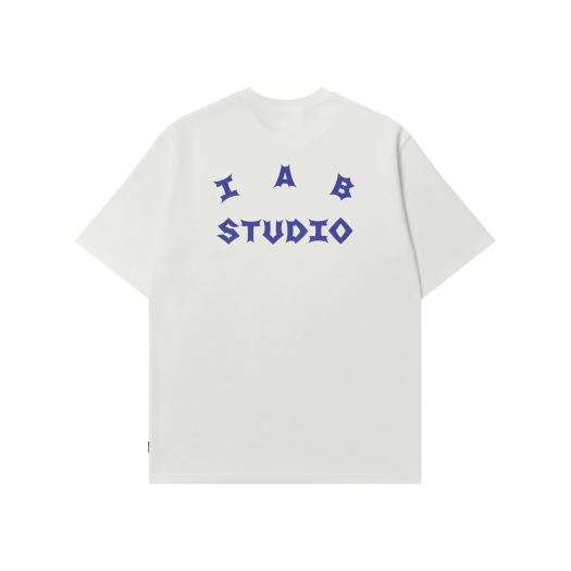 ★人気★【IAB Studio】★IAB Studio T-Shirt White Nav.y★ s-l400.jpg