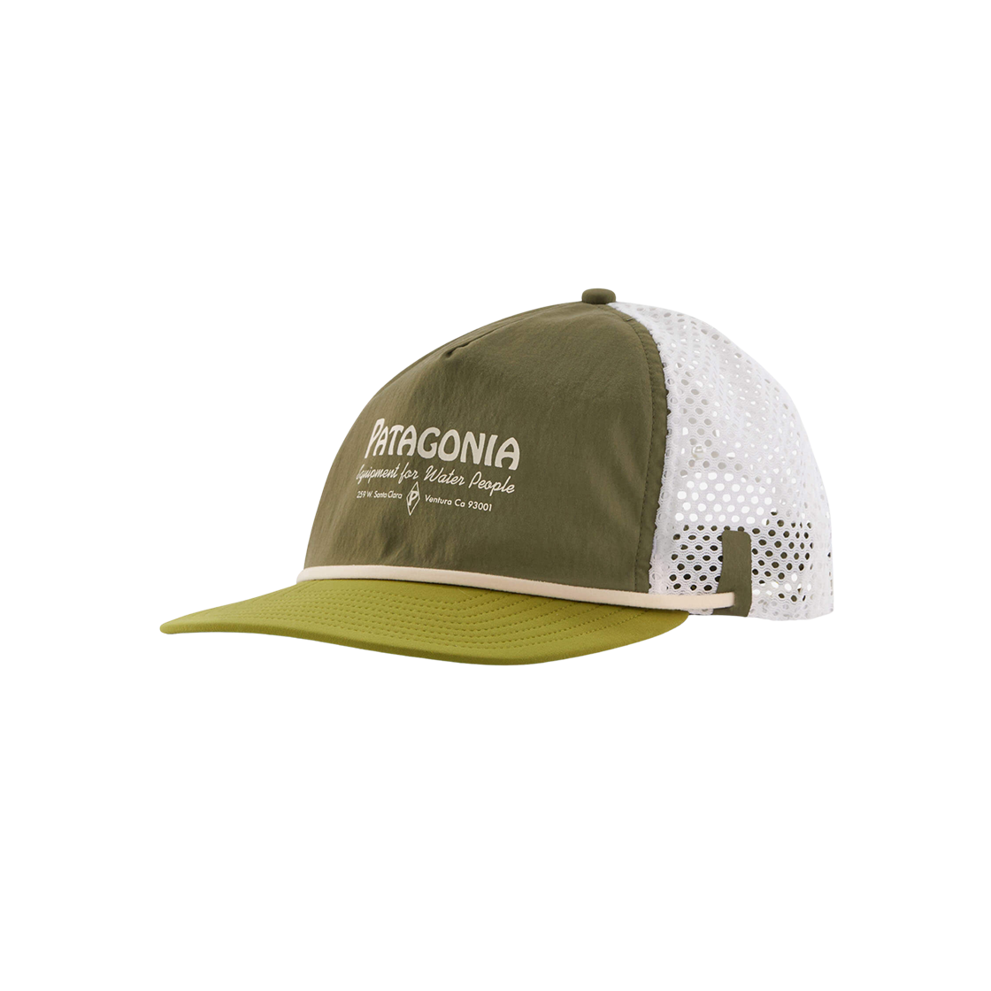 33482 Patagonia Merganzer Hat Water People Banner Tent Green