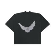 Yeezy Gap Engineered By Balenciaga Dove No Seam T-Shirt Black